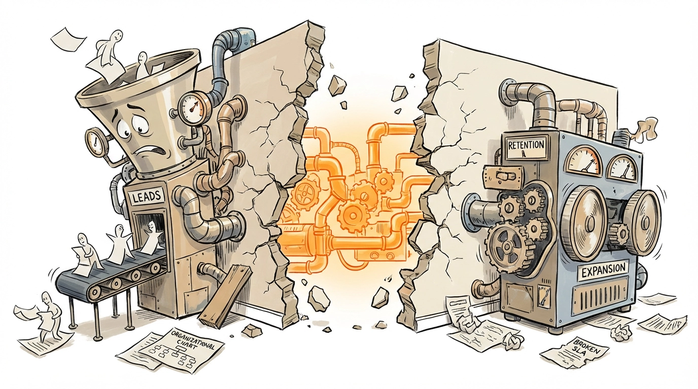 AI Is Collapsing the Walls Between Marketing, Sales, and CS. Let It