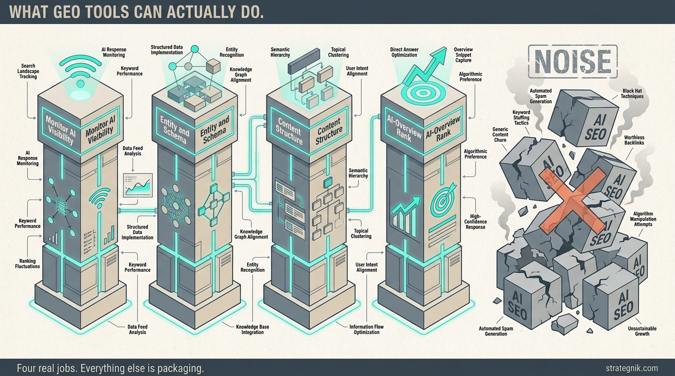 The Best GEO & AEO Tools in 2026 (And What They Can't Do)