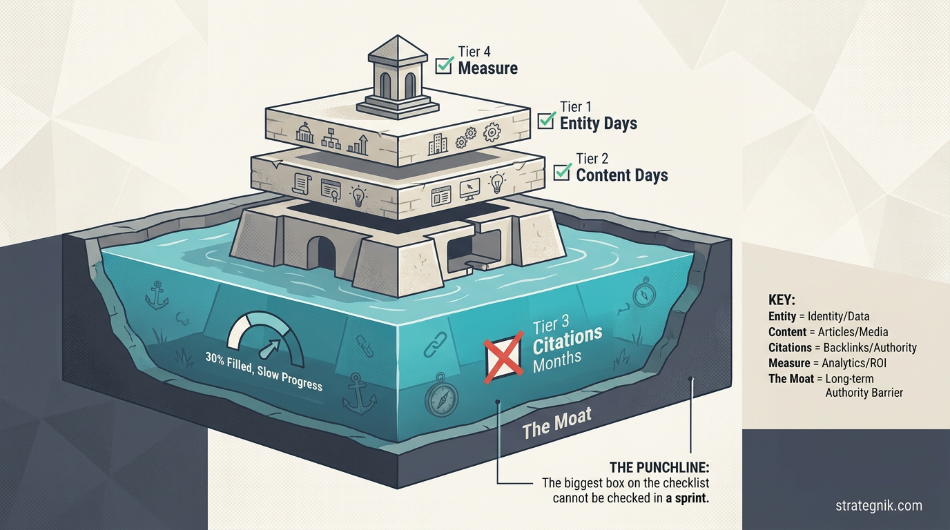 The Generative Engine Optimization Checklist: 20 Fixes by Impact