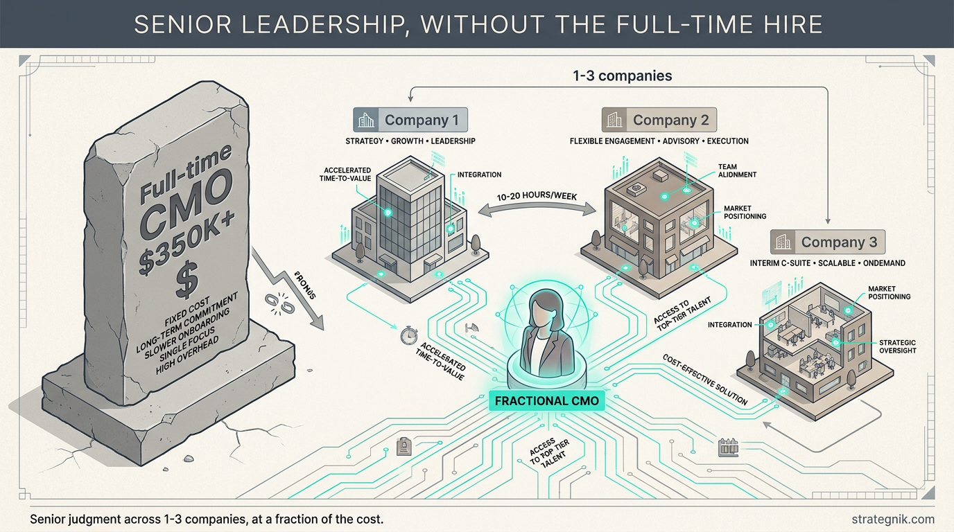 What Is a Fractional CMO? Definition, Cost, and When to Hire